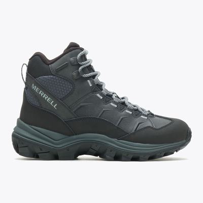 Merrell Thermo Chill Mid Waterproof Vandringskängor Dam Svarta (SE249750)